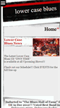 Mobile Screenshot of lowercaseblues.net